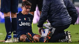 Paulo Dybala será baja en Juventus entre 15 y 20 días por lesión en la rodilla