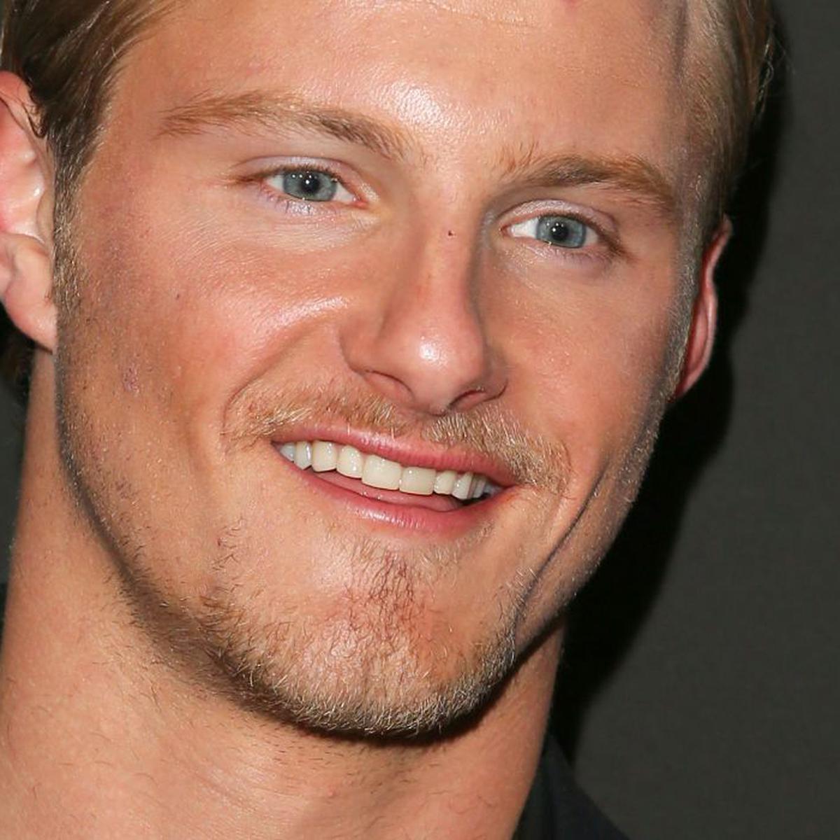 O ator Alexander Ludwig (Bjorn) - Vikings da Depressão