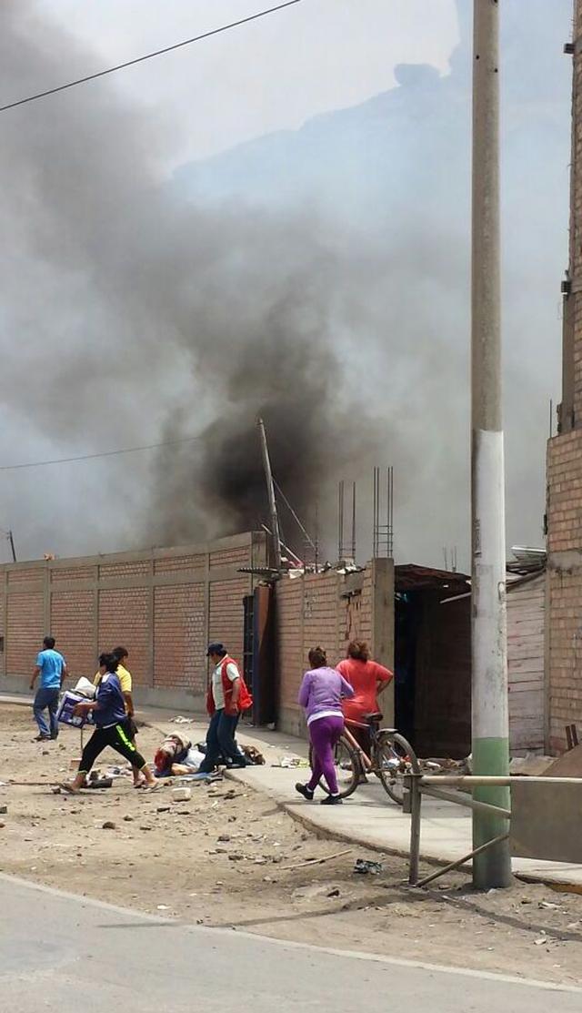 Incendio en el Callao destruye almacén cerca a Av. Gambetta - 2