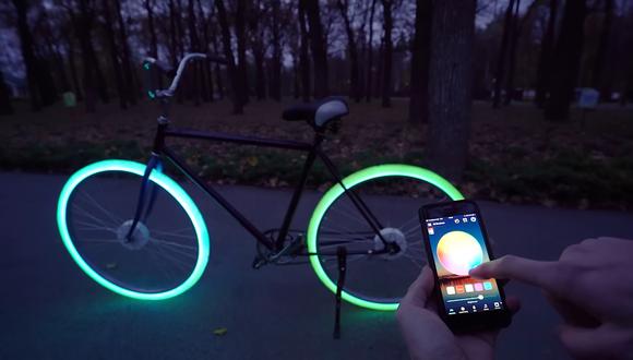 Cómo sujetar unas luces a la bici