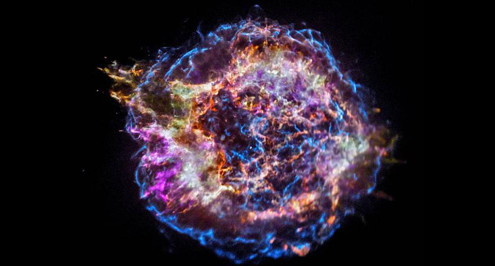 Una supernova es una explosión estelar que puede manifestarse de forma muy notable, incluso a simple vista, en lugares de la esfera celeste donde antes no se había detectado nada en particular. (Foto: NASA.gov)