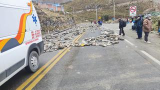 Carretera Central bloqueada: manifestantes interrumpen tránsito en el Km 140 | Morococha