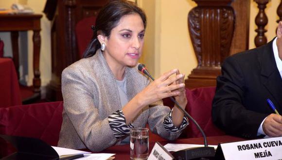 Rosana Cueva: "Hubo hostilidad en la Comisión de Fiscalización"