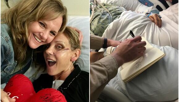 La historia viral de la mujer que dejó de respirar por 27 minutos y escribió un mensaje al despertar. (Foto: @madiejohnson)