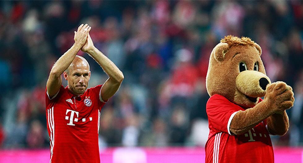 Bayern Munich derrotó al Hertha Berlín en el Allianza Arena. Hasta Berni lo festejó. (Foro: Getty Images)