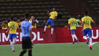 Brasil igualó 1-1 frente a Uruguay por el Sudamericano Sub 17