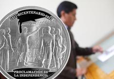 Estas son las monedas conmemorativas de plata que acuñó el BCR por el bicentenario | FOTOS
