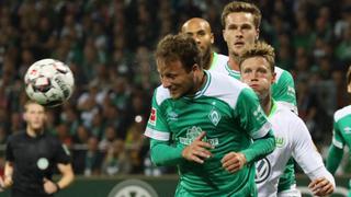 Con Claudio Pizarro en cancha, Werder Bremen ganó 2-0 a Wolfsburgo por la Bundesliga