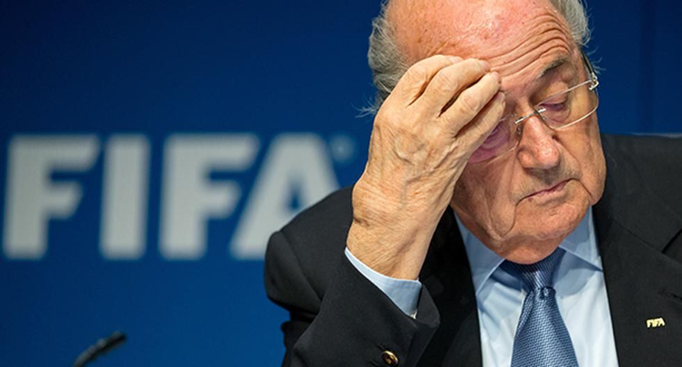 El titular de la FIFA siempre busca relacionar todo con el fútbol (Foto: Getty Images)