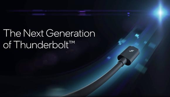 Thunderbolt 5 triplicará su velocidad con 120 Gbps de ancho de banda. (Foto: Intel)