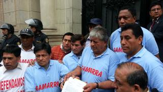 Empresarios de Gamarra no fueron recibidos por primer ministro tras movilización 