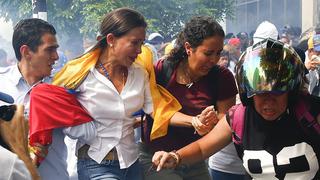 Caracas es un campo de batalla tras represión a Machado