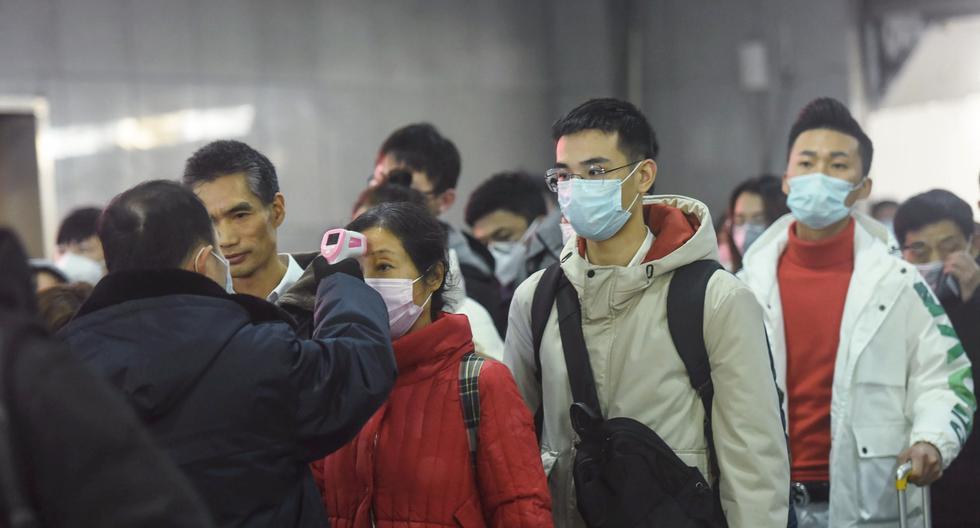 En China se han incrementado las medidas de control para detectar el coronavirus de Wuhan en las personas. Foto: AFP