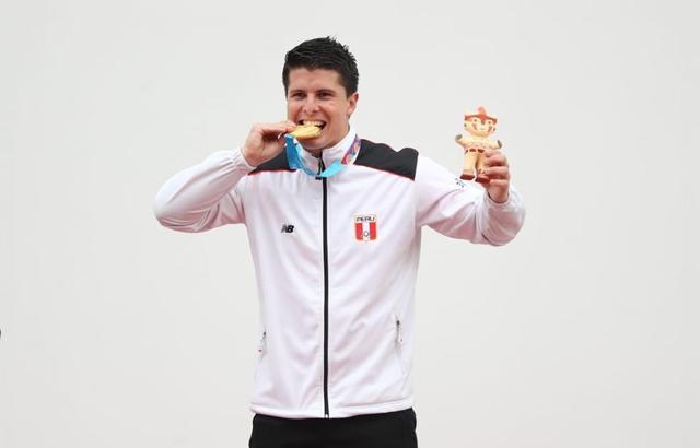 Kevin Martínez le dio al Perú la décima medalla de oro en Lima 2019. (Foto: Giancarlo Ávila / GEC)