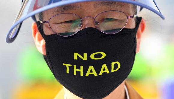 Gran parte de la opinión pública de Corea del Sur está en contra de la instalación del sistema THAAD. (AFP).