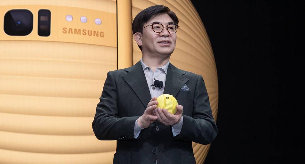 Así es el 'BB8' de Samsung. Conoce a Ballie, el robot lanzado en el CES 2020. (Foto: Samsung)