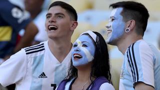 Argentina vs. Venezuela: hinchas argentinos y de la Vinotinto toman el Maracaná [FOTOS]