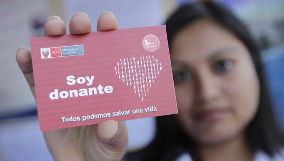 En el 2013 unos 20 mil peruanos dijeron que donarán órganos