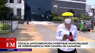 Intervienen Municipalidad de Comas por presunta sobrevalorización de canastas