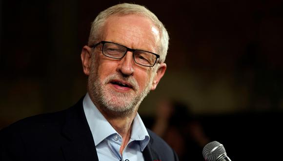 Jeremy Corbyn pide perdón por la derrota de los laboristas en el Reino Unido. (EFE/EPA/WILL OLIVER).