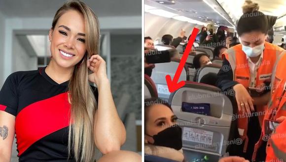 Jossmery Toledo perdió su vuelo Chiclayo-Lima tras ser obligada a bajar del avión. (Foto: Instagram)