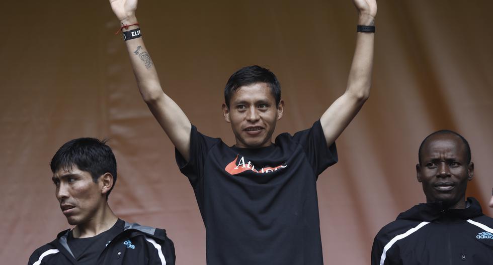 Un gran Cristhian Pacheco conquistó la maratón Lima 42K y rompió su propio récord nacional. (Foto: César Campos /EC)
