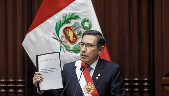 El 28 de julio Martín Vizcarra ofrecerá su tradicional discurso de Fiestas Patrias. (Foto: GEC)