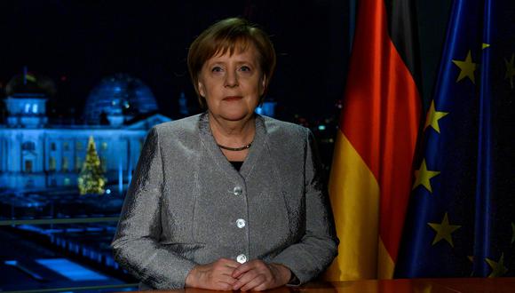 En su tradicional discurso de Año Nuevo, Angela Merkel constató que las antiguas certidumbres en torno a la cooperación internacional están puestas a prueba y que Alemania debe "mantenerse firme". (Reuters)