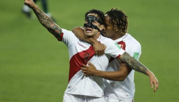 Benevento expresó su saludo a Gianluca Lapadula por su gol ante Venezuela. (Foto: GEC)