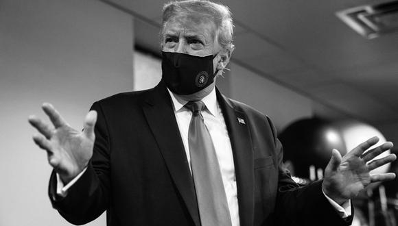Donald Trump defiende el uso de la mascarilla como gesto "patriótico". (Foto: @realDonaldTrump, vía Twitter).