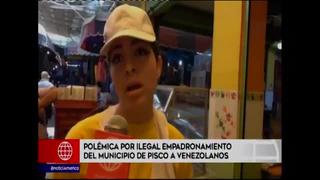Denuncian ilegal empadronamiento a venezolanos en Ica