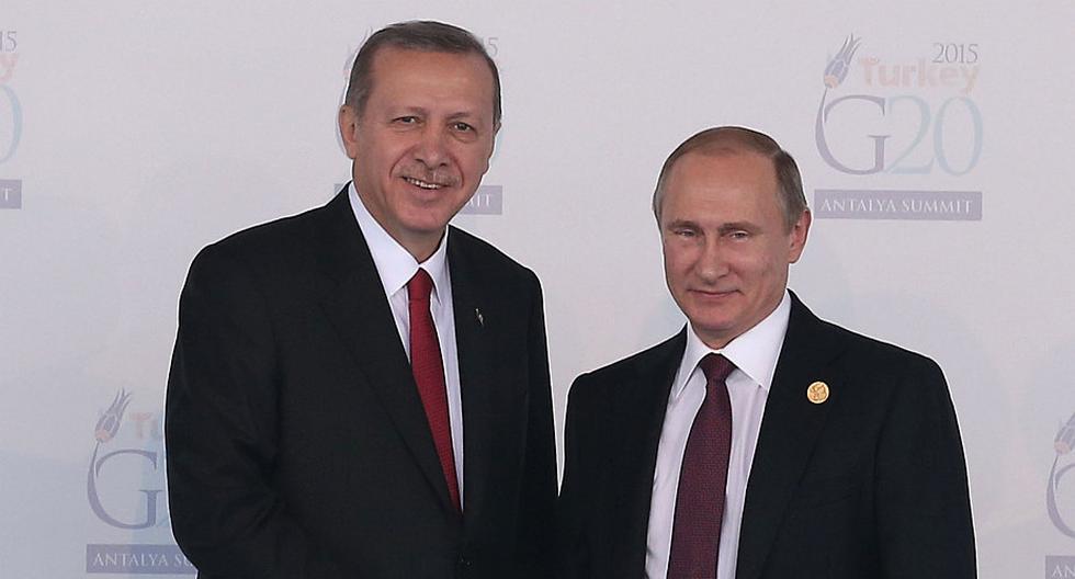 Vladimir Putin y Recep Tayyip Erdogan ya han celebrado cinco reuniones en lo que va del año. (Foto: Getty Images)