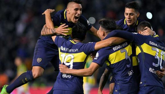 Boca Juniors tuvo altibajos, pero al final fue el equipo más regular y justo campeón del fútbol argentino. (Foto: AFP).