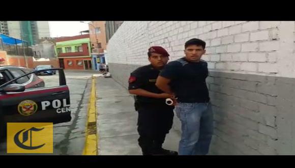 Mira la persecución y captura de un presunto raquetero [Video]