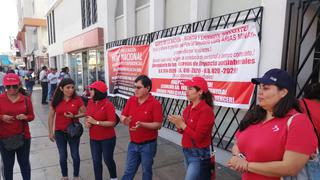 Banco de la Nación: trabajadores en Áncash también acataron paro de 24 horas