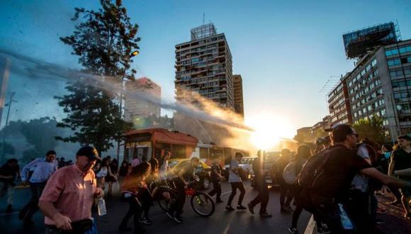 La muerte de Camilo Catrillanca por una bala de los Carabineros generó protestas en Santiago de Chile.