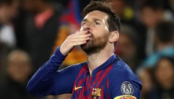 Lionel Messi recibió el mensaje de su compatriota con una sonrisa.