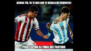 Argentina empató con Paraguay y los memes se agarran con Messi