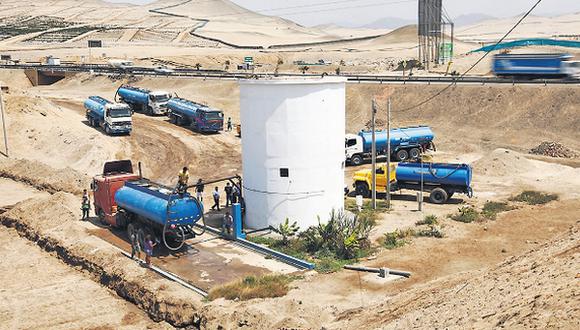 La falta de agua agobia a los distritos balnearios del sur