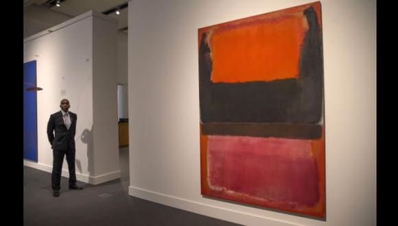 Cuadros de Rothko se vendieron por más de US$70 millones