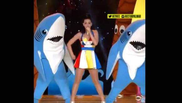 Facebook: Katy Perry baila ‘El tiburón’ de Proyecto Uno (VIDEO)