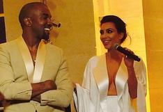 Kim Kardashian y Kanye West ya son oficialmente marido y mujer 