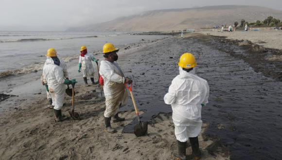 Ministro de Comercio Exterior y Turismo, Roberto Sánchez, indicó existe preocupación sobre la verdadera cantidad de crudo derramado en el mar de Ventanilla. (Foto: El Comercio)