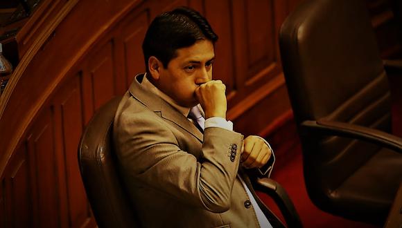 Freddy Díaz fue inhabilitado por 10 años por el Congreso. (Foto: Jorge Cerdán /GEC)