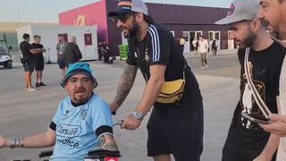 Mundial Qatar 2022 | El hincha argentino que fingió tener una discapacidad para poder entrar al estadio