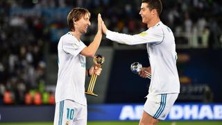 Modric logró este premio tras superar a Cristiano y Messi por primera vez en diez años