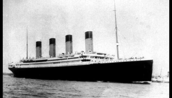 Subastan única carta escrita la noche del accidente del Titanic