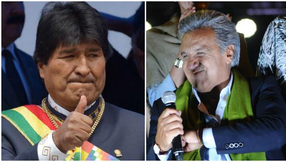 Evo Morales desde La Habana: "¡Felicidades hermano Lenín!"