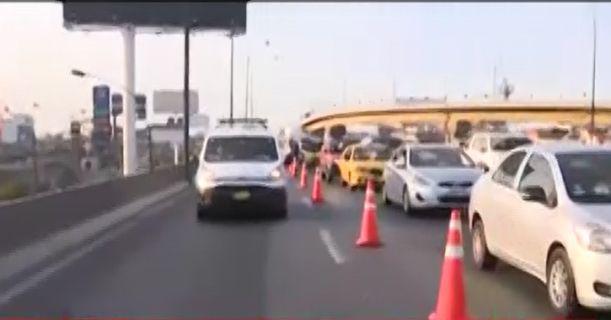 La moto iba a gran velocidad. (Foto: Captura/América Noticias)