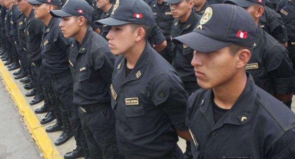 Todos los aspirantes a policía a los que les hallaron antecedentes penales fueron apartados. (Foto: Andina)